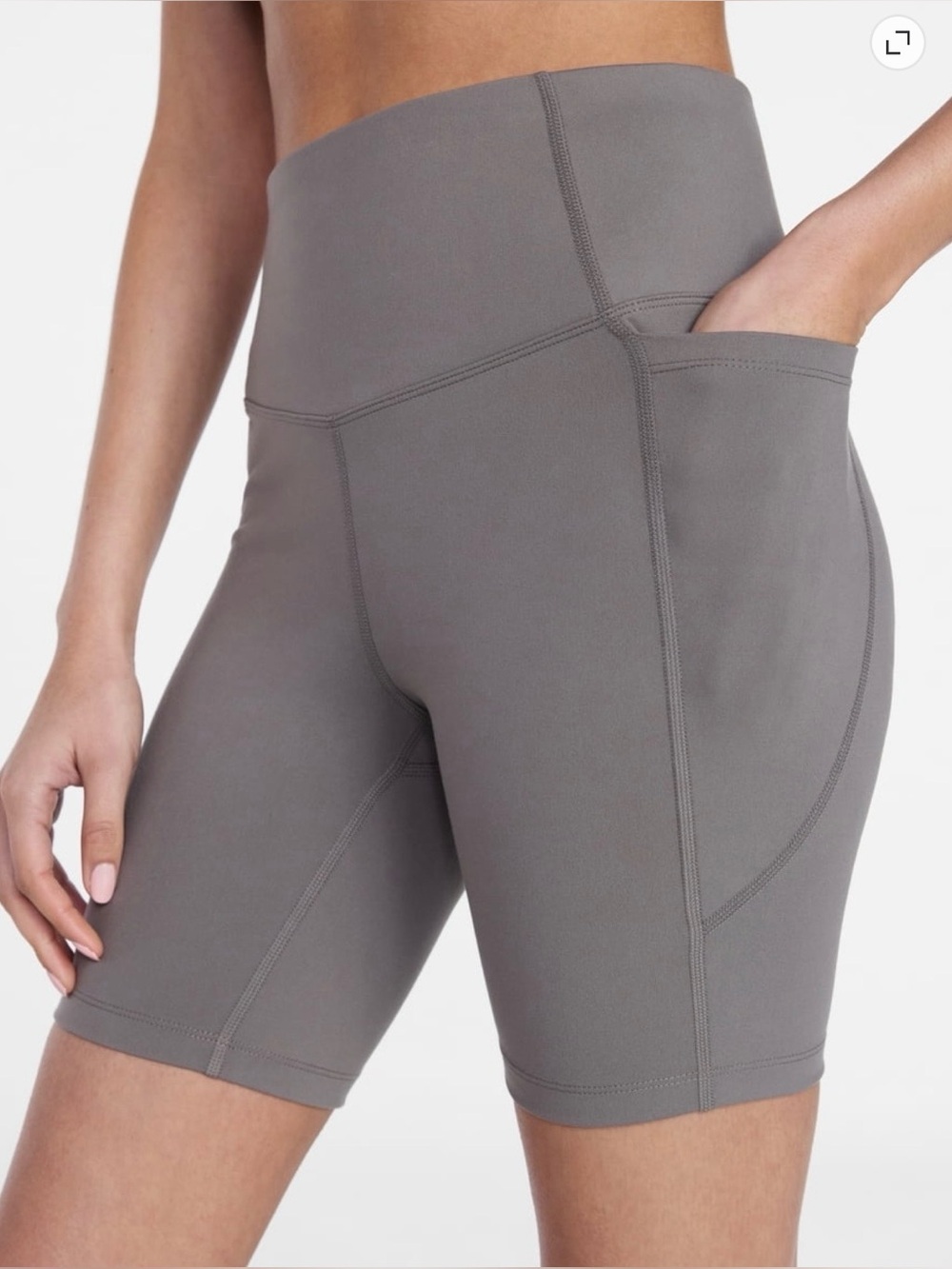 Athletic Works Women’s 7” High-Rise Bike Shorts XL 16/18 NWT